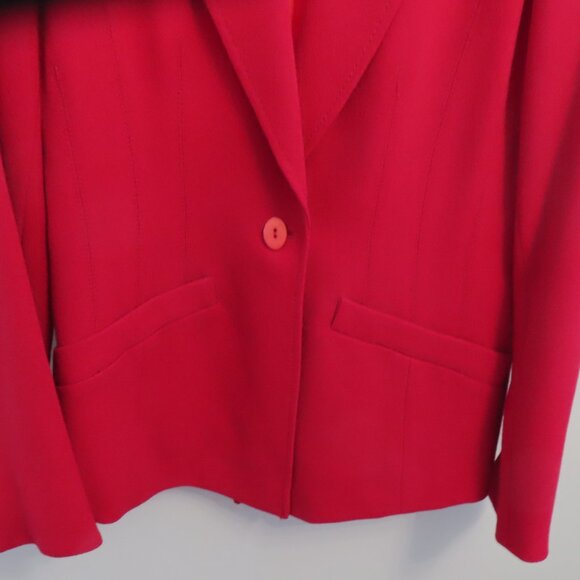 Paddy Campbell Red Wool English Suit, Size 4 (U.S.) - Picture 9 of 11